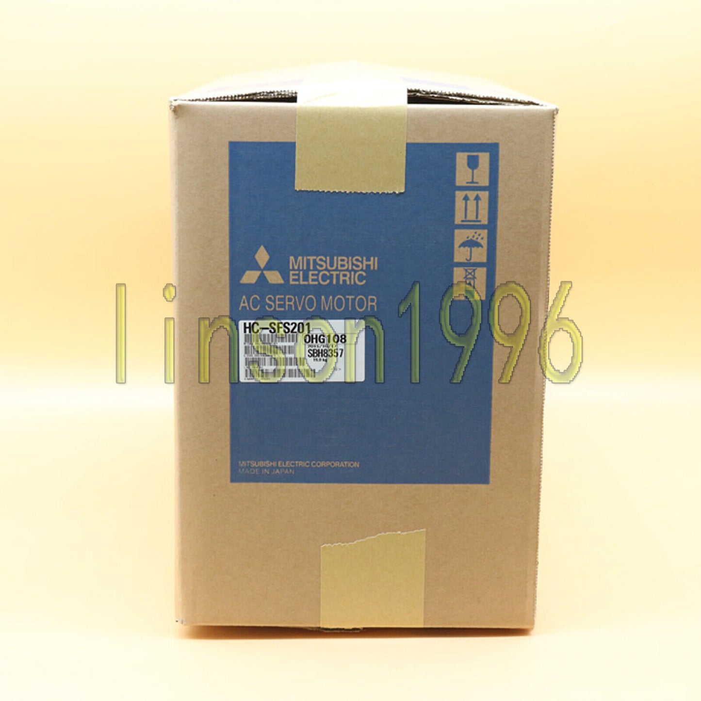 New Mitsubishi servo motor HC-SFS201 One Year - MITSUBISHI