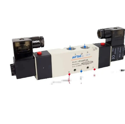 1PCS  AirTAC 4V330P08F 4V330P-08 DC12V Solenoid Valve  Free Ship