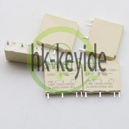 TAKAMISAWA NY24W-K 24VDC DC24V Power Relay 4Pins 5A 5PCS~