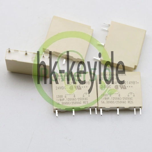 TAKAMISAWA NY24W-K 24VDC DC24V Power Relay 4Pins 5A 5PCS~