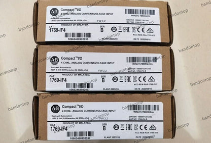 Factory Sealed AB 1769IF4 CompactLogix 4CH Analog Input Module - COMPACTLOGIX