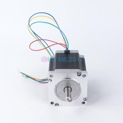 new 2-Ph Stepper Motor 86BYGH450B-06D-15J Shaft 12.7mm with Slot 86BHH114-500A-32E - XYZ MOTOR