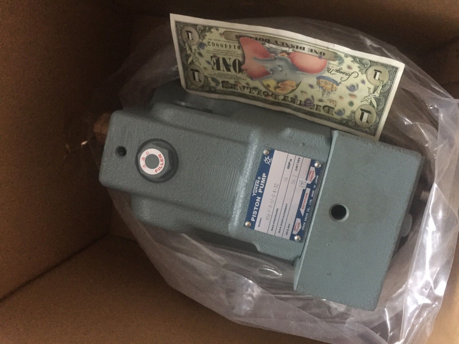 YUKEN PUMP A56-F-R-01-C-K-32 - YUKEN
