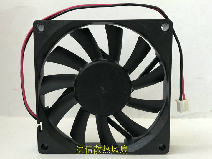 new 1 PCS XINRUILIAN Fan RDH8015B DC12V 0.17A 8015 80*15MM 2 Pin Cooling fan - XINRUILIAN