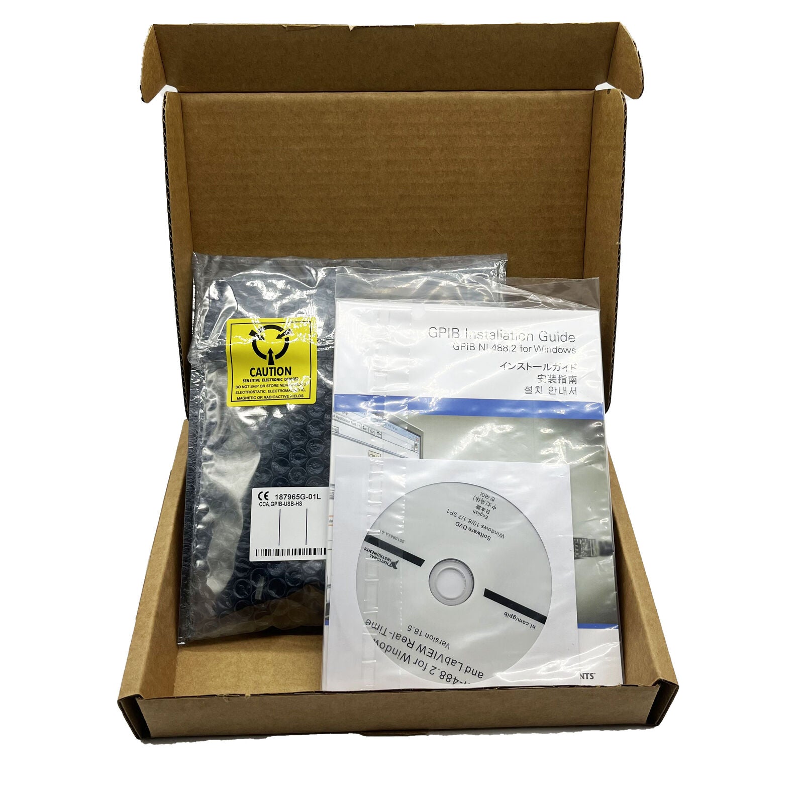 National Instruments GPIB-USB-HS Adapter Controller 778927-01 - NATIONAL INSTRUMENTS