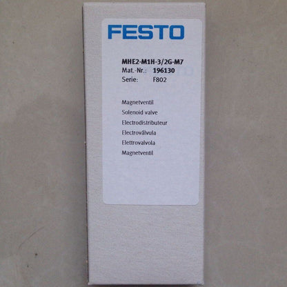 Festo 196130 Solenoid Valve MHE2-M1H-3/2G-M7 - FESTO