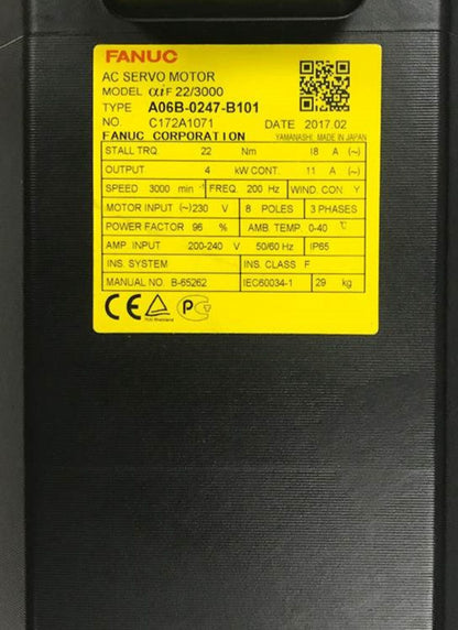 FANUC A06B-0247-B101 servo motor - FANUC