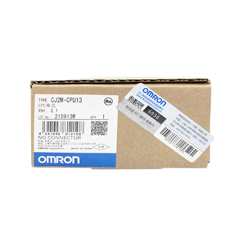 new Omron PLC CPU Unit Model CJ2M-CPU13 CJ2MCPU13 IN BOX - OMRON