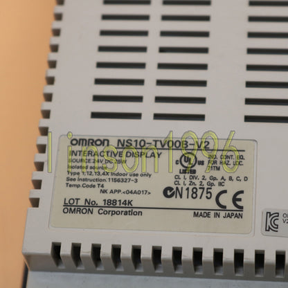 omron ns10-tv00b-v2 - OMRON