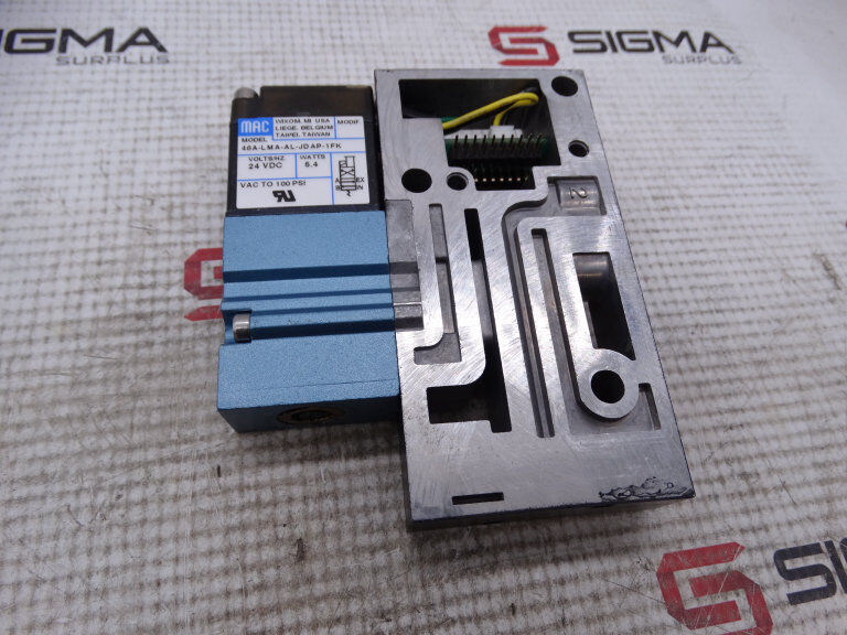 MAC VALVES INC 46A-LMA-AL-JDAP-1FK VALVE 46A-LMA-AL-JDAP-1FK VALVE - MAC VALVES INC