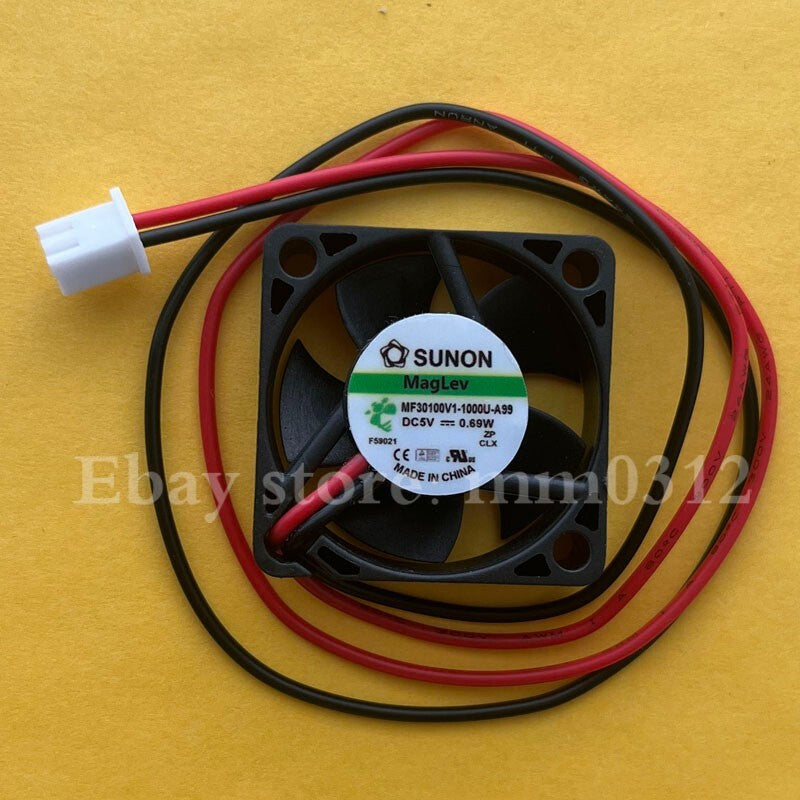 SUNON MF30100V1-1000U-A99 DC5V 0.89W 2-Wire Cooling Fan