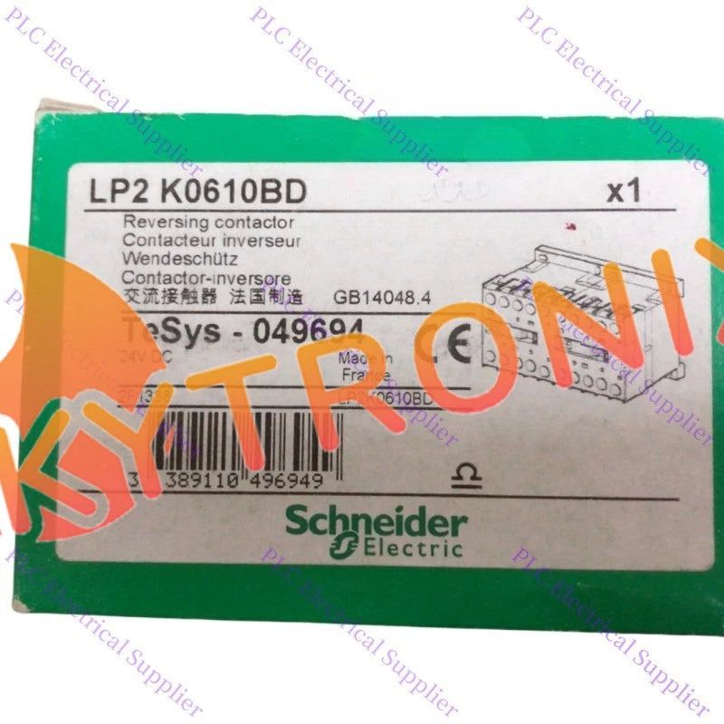 1X SND Electric LP2K0610BD Reversible control contactor, 3P,6A 24 V DC