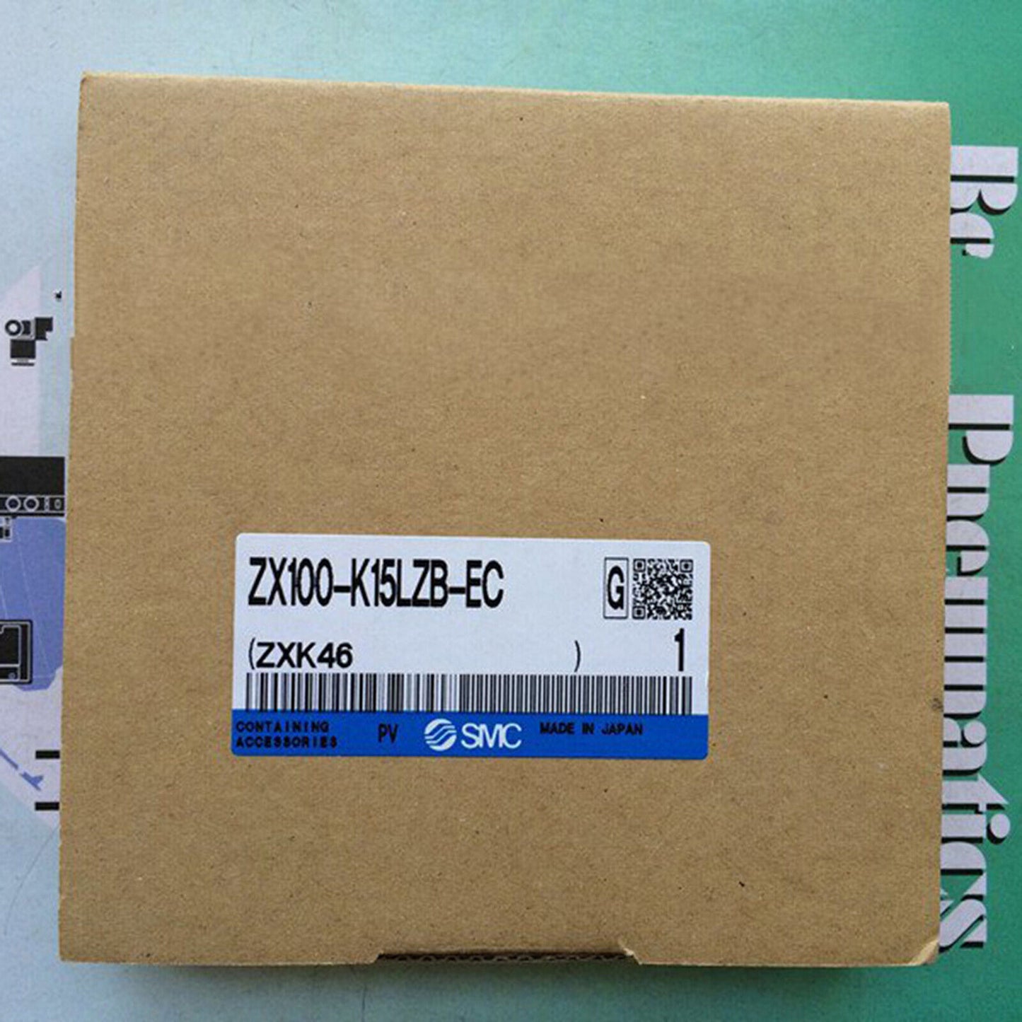 SMC ZX100-K15LZB-EC Vacuum generator with model ZX100-K15LZB-EC by SMC - SMC