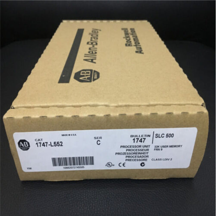 AB 1747-L552 SLC 500 CPU Processor Unit Controller Factory Sealed - AB