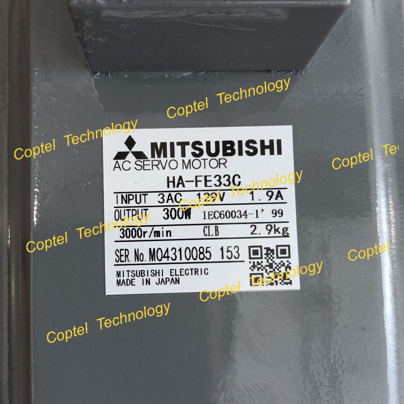 new 1PC MITSUBUSHI HA-FE33C HA-FE33C-S5 AC Servo Motor - MITSUBUSHI