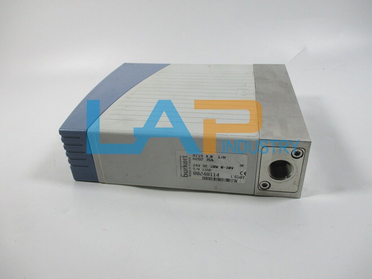 BURKERT Liquid Flow Controller 8719 4.0 1/L - Used 1PCS - BURKERT