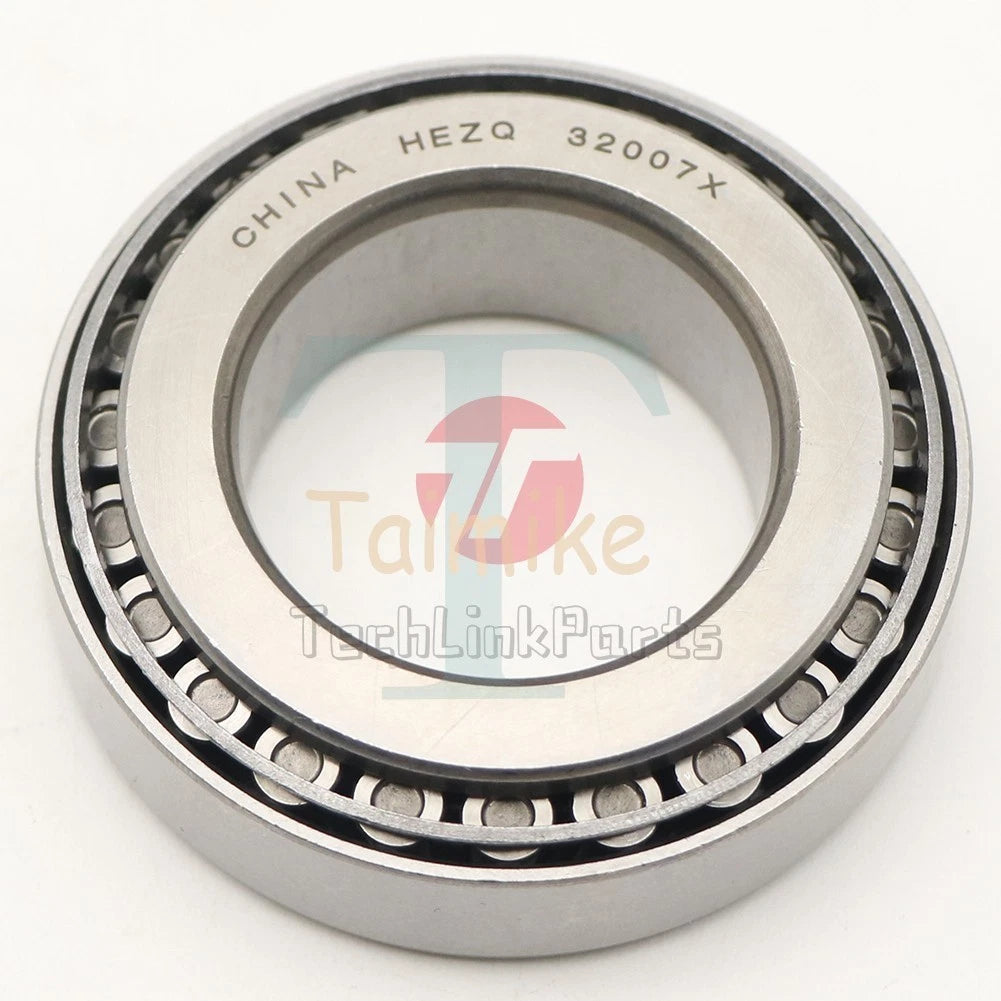32007 35x 62.5x 18mm Metal Single Row Tapered Roller Bearing Silver Tone