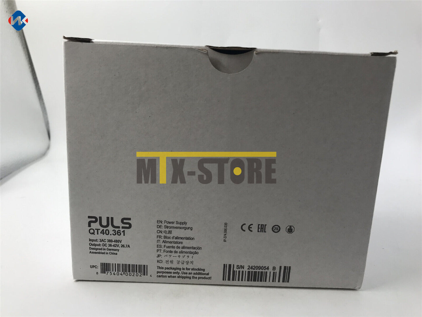 new 1PCS PULS QT40.361 Power supply - PULS