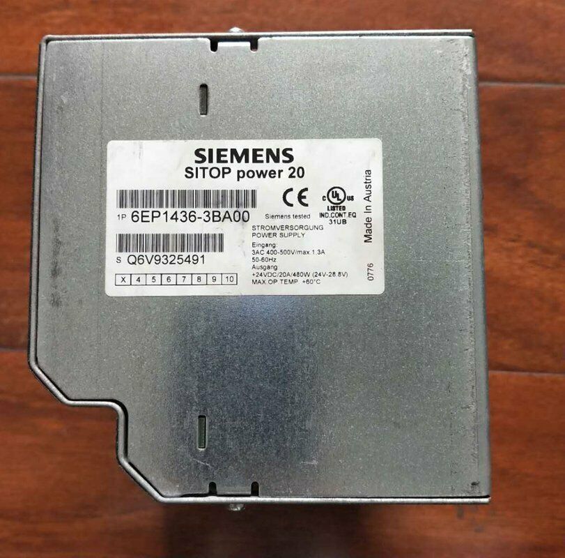 used  Siemens Power supply 6EP1 436-3BA00 6EP1436-3BA00 Tested OK koeed