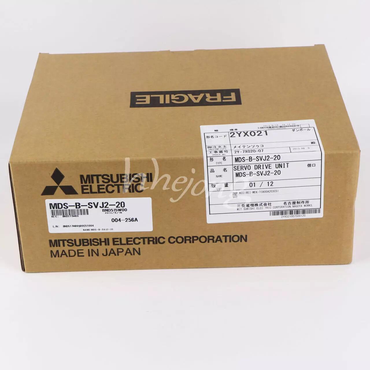 Mitsubishi Servo Drive MDS-B-SVJ2-20 - MITSUBISHI