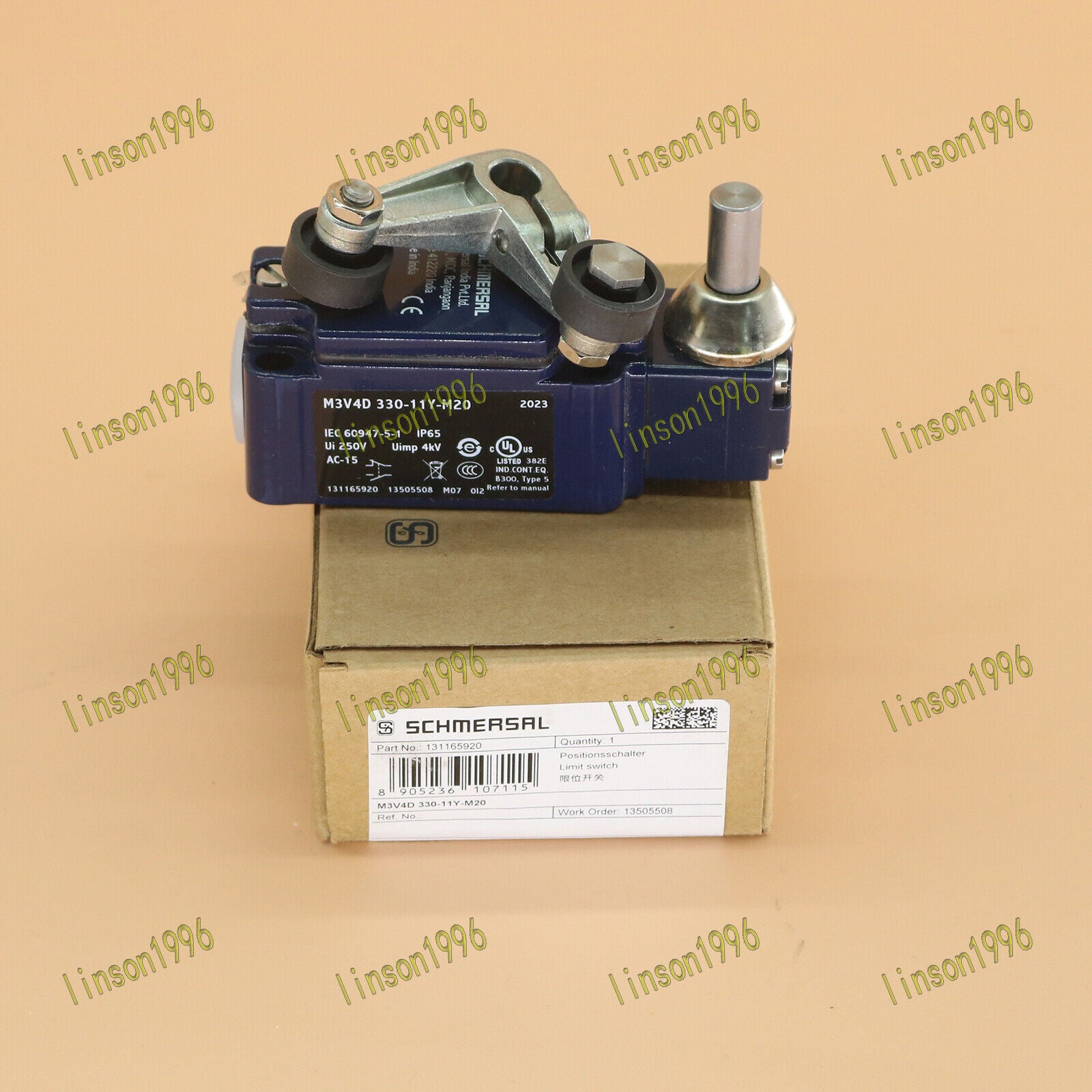 SCHMERSA Ui Travel Switch Ui 250V M3V4D 330-11Y-M20 - SCHMERSA