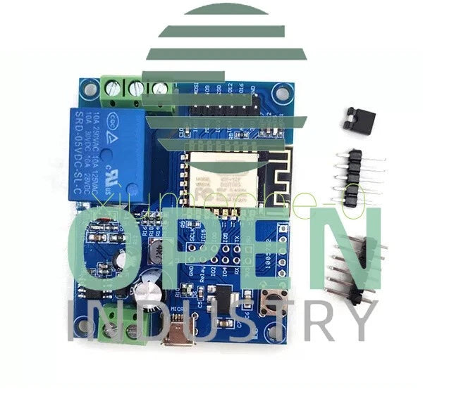 1PCS DC 5-80V Power Supply ESP8266 WIFI Relay Module ESP-12F Development Board