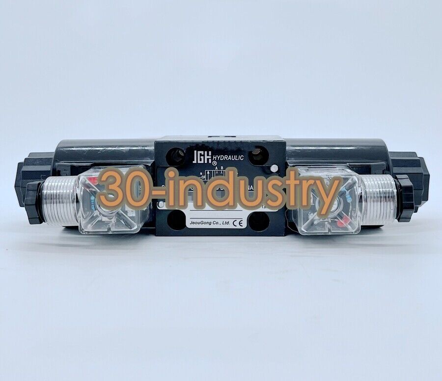 JGH 4WE-6-J/E-W220 W110 G12-20 Solenoid Directional Valve - JGH