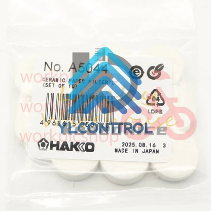 100pcs (10bag) For Hakko A5044 Ceramic Paper Filter instead of A1033