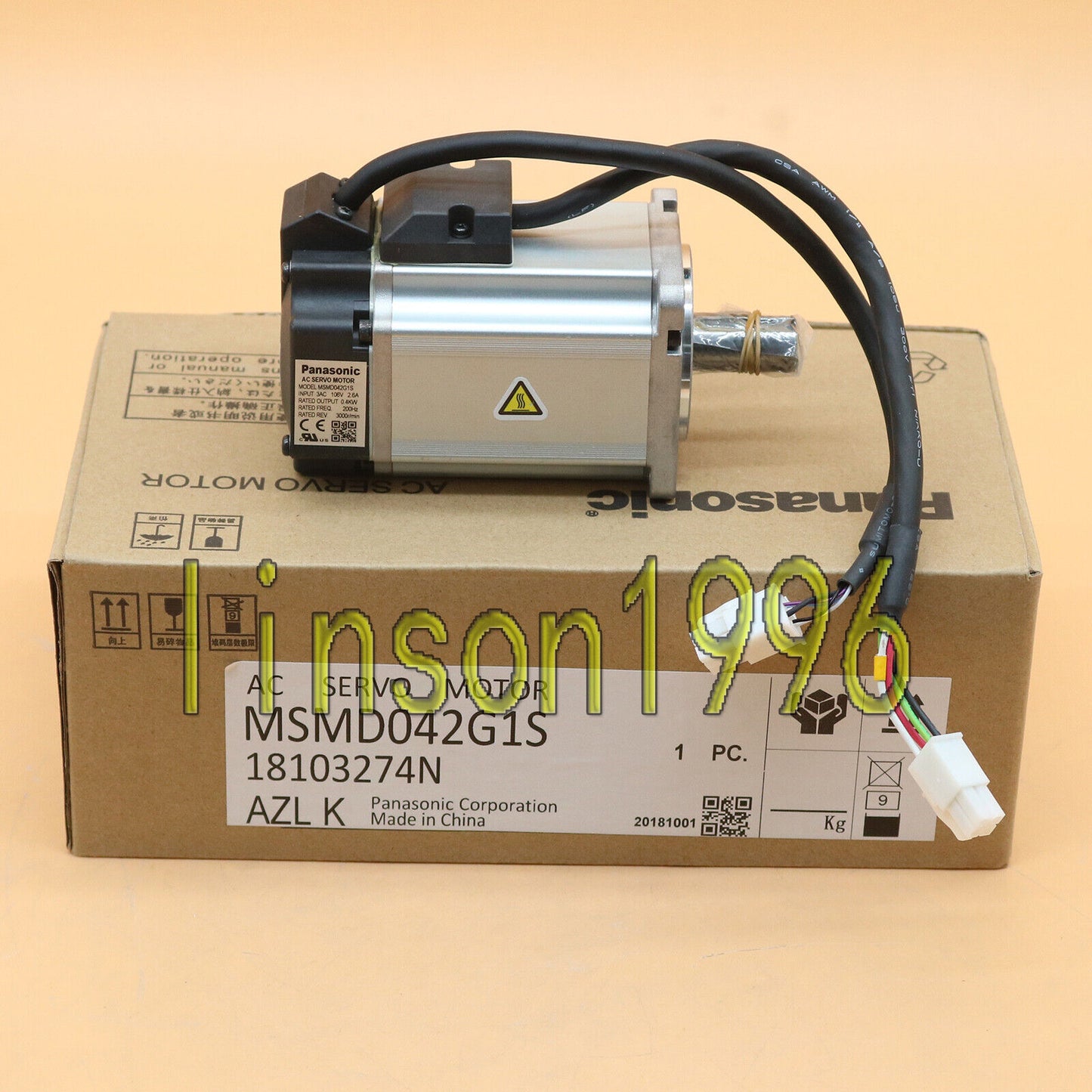 New Panasonic MSMD042G1S Servo Motor in Box - PANASONIC