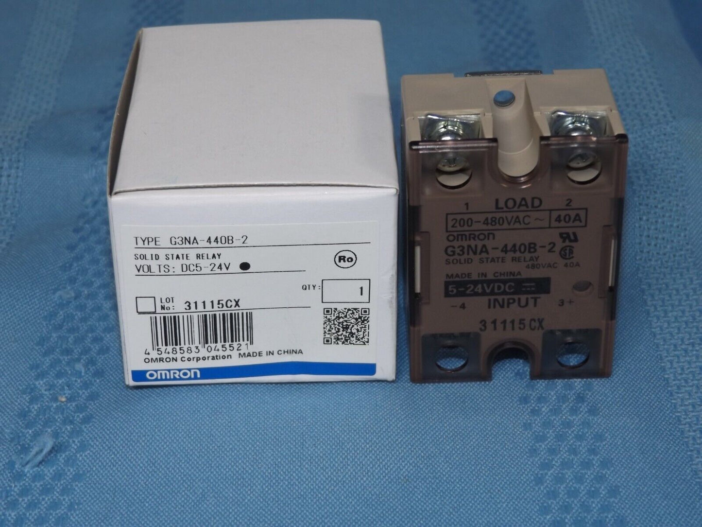 1PC Omron G3NA-440B-2 Short Circuit Unit Of Solid State Relay G3NA440B2
