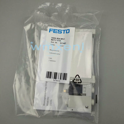 new 1PC Festo VUVG-B14-M52-MZT-F-1T1L 573483 Solenoid Valve Expedited Shpping - FESTO