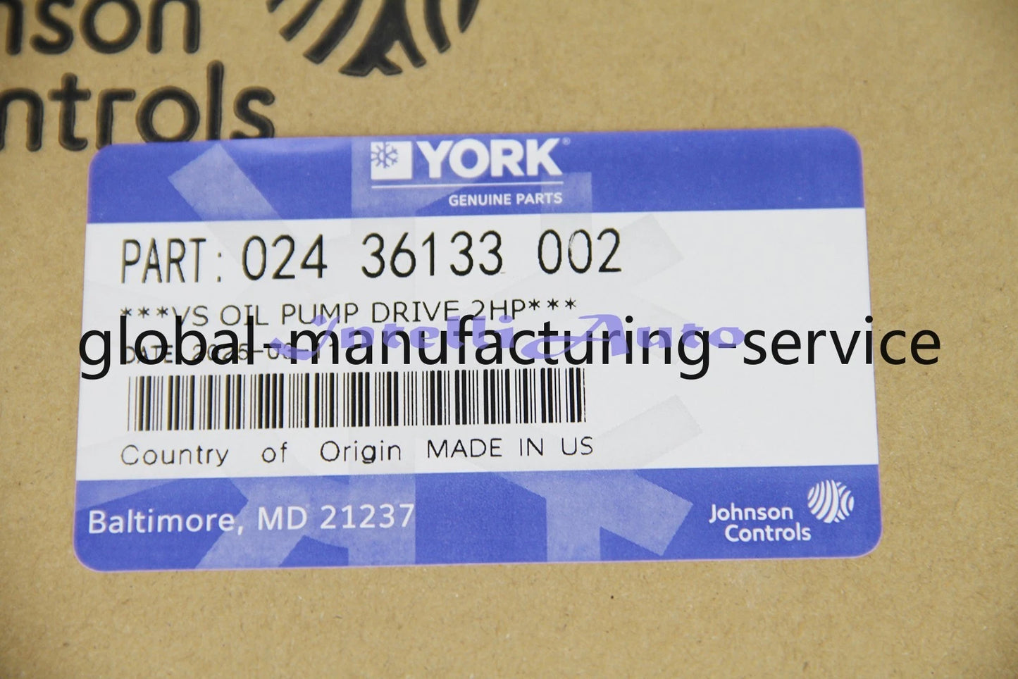 York 024-36133-002 Oil Pump Driver Board Rapid Delivery US
