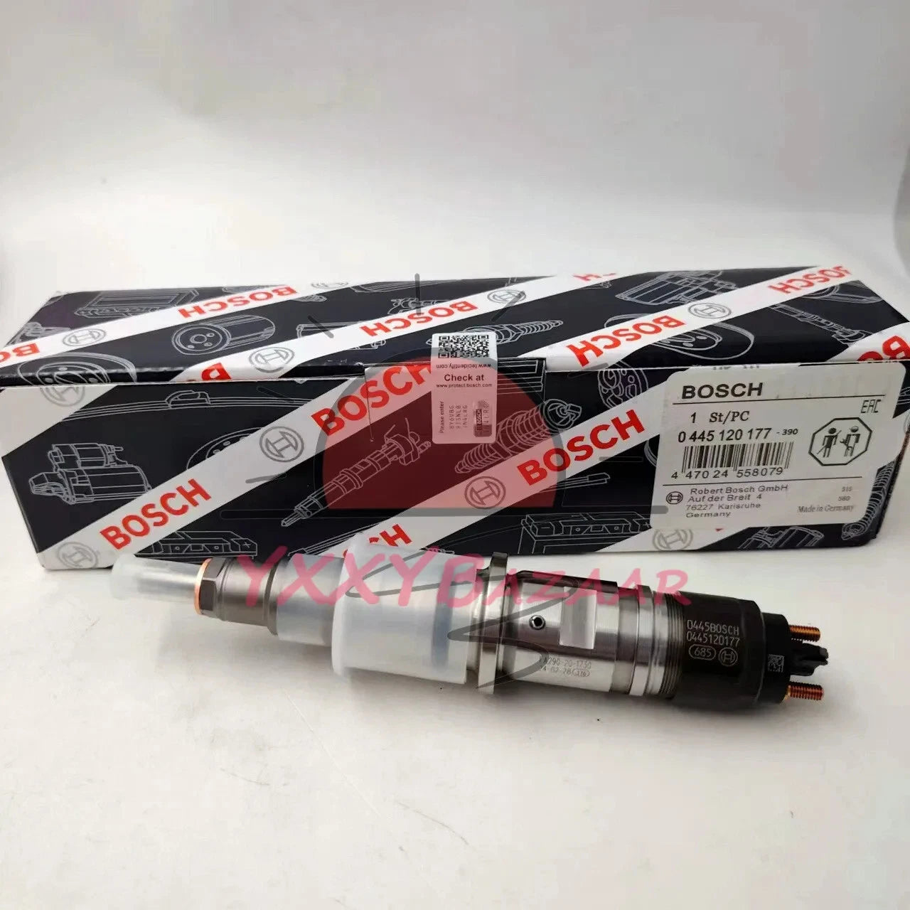 1Pcs Fuel Injector 0445120177 5254261 Fit For 6.7L Cummins ISB QSB Engines