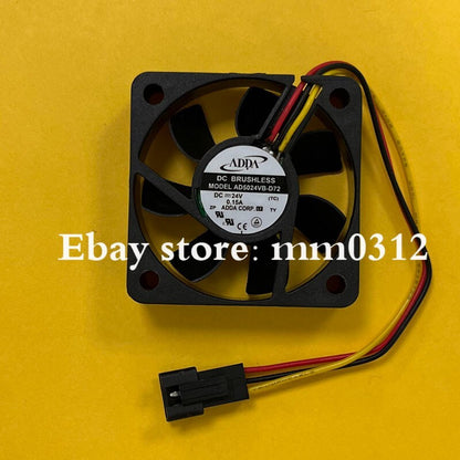 ADDA AD5024VB-D72 DC24V 0.15A 3-Pin Inverter Silent Cooling Fan
