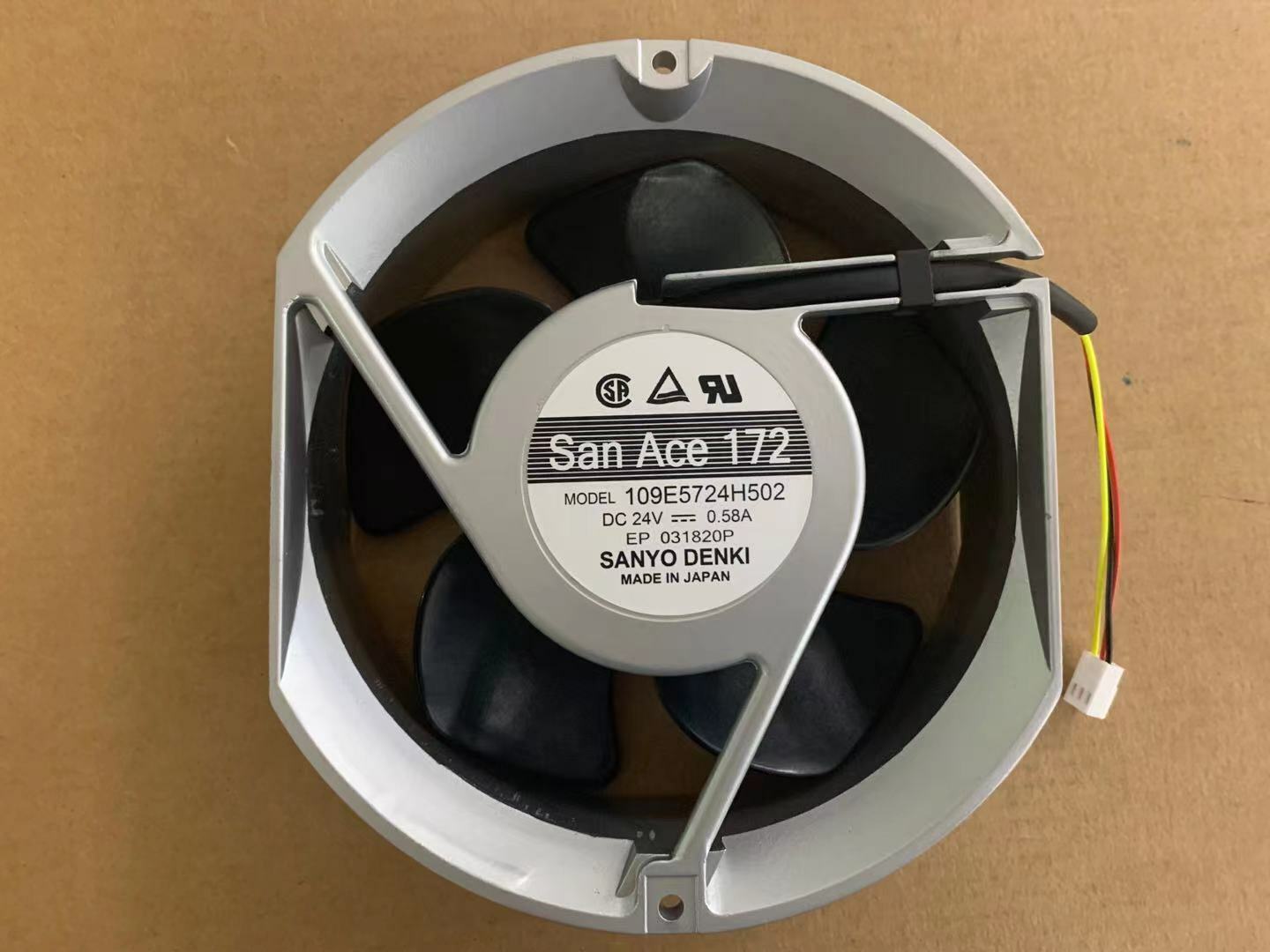 24V 0.58A Axial Flow Fan - SANYO
