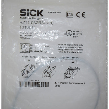 new SICK Magnetic Switch RZT1-03ZRS-KP0 Fast - SICK