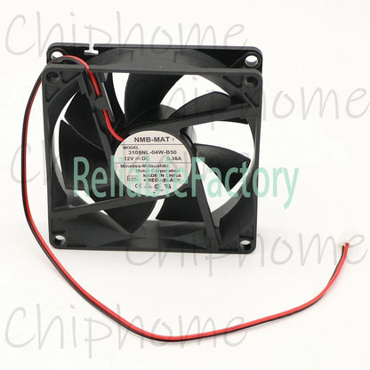 NMB-MAT 8020 3108NL-04W-B50 DC12V 0.36A chassis power supply 8CM cooling fan