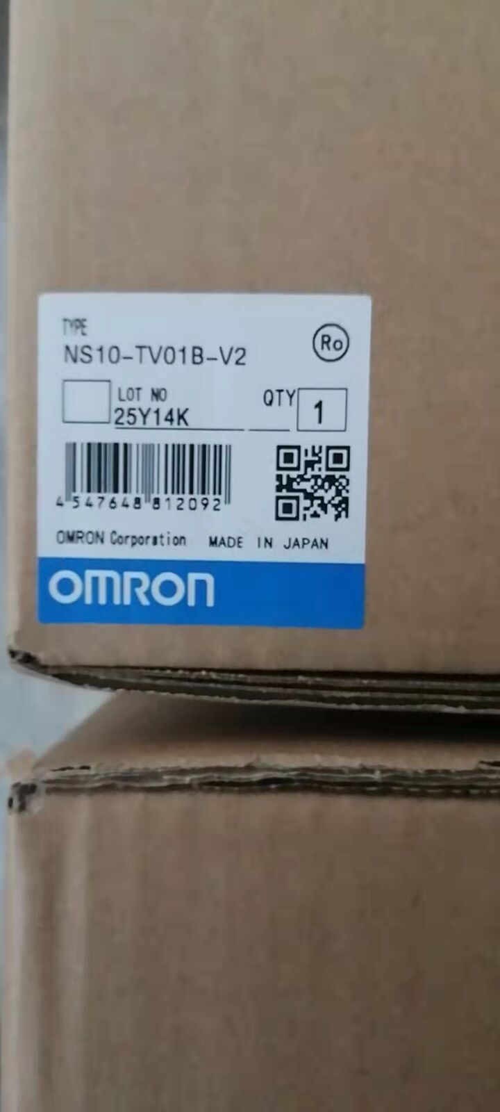 New OMRON NS10TV01BV2 Operator Panel In Box - OMRON