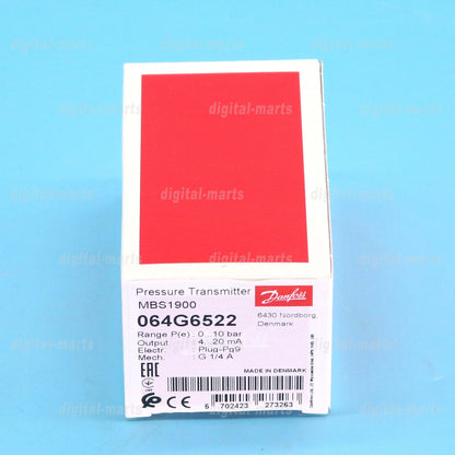new 1PC Danfoss MBS1900 064G6522 Pressure Sensors