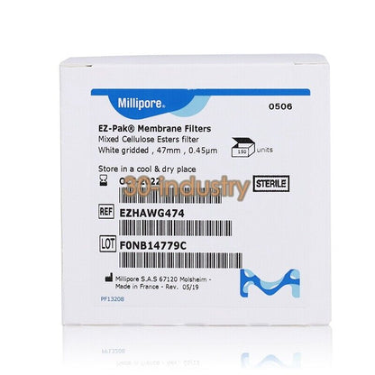 EZ-Pak White Mesh Filter 47mm 0.45um Sterile - 150pcs/box - EZ-PAK
