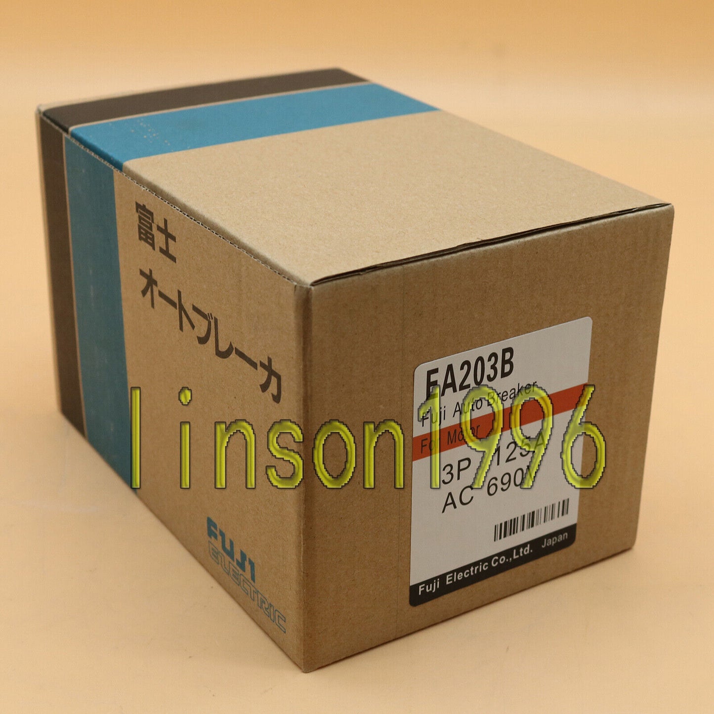 New One FUJI Air Switch Breaker EA203B 3P 125A - FUJI