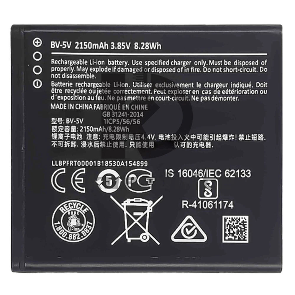 1PC For 1 BV-5V TA-1047 TA-1060 TA-1056 TA-1079 TA-1066 Replacement Battery