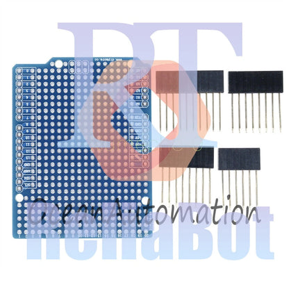Prototype PCB Protoshield DIY for Arduino UNO R3 Shield Board FR-4 2.54mm Pitch