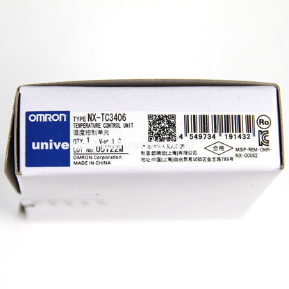Omron NX-TC3406 Temperature Control Unit - OMRON