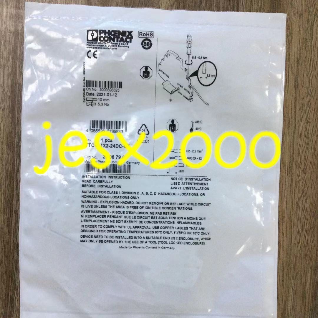 new 1PC Phoenix contact Surge Protector - TTC-6-1X2-24DC-UT-2906798 - KOEED