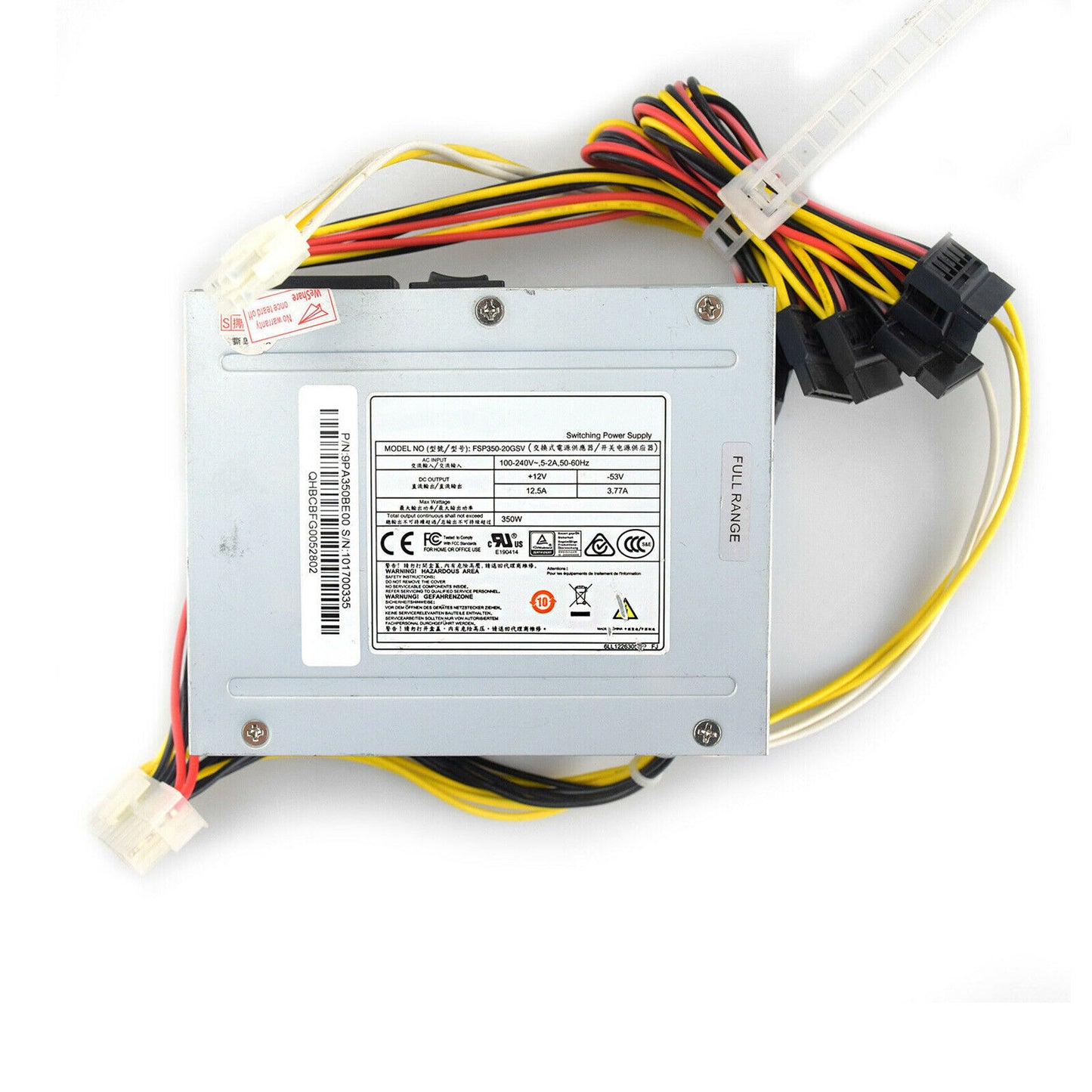 IN-BOX DELTA DPS-300AB-81B PROFESSIONAL HARD DISK RECORDER POWER SUPPLY - DELTA