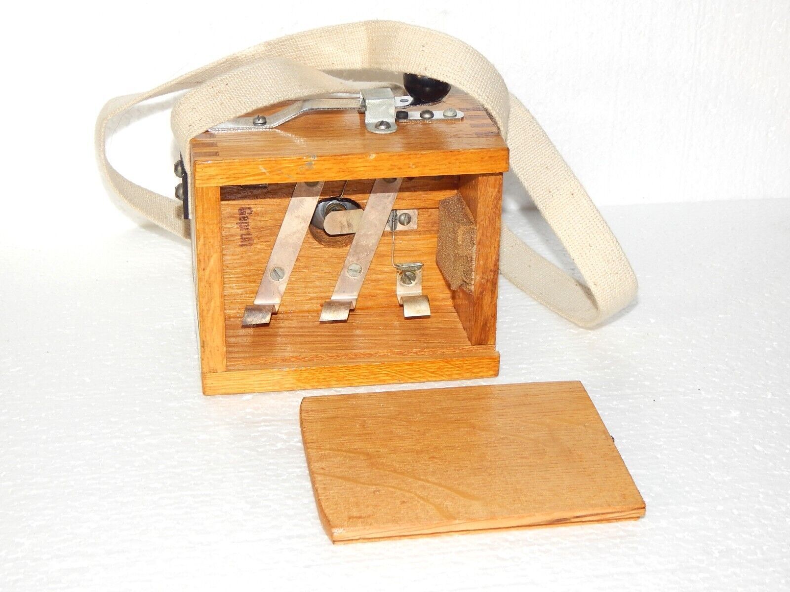 Used Military Optical Light Morse Code Key HML RARITY - WILLY OSTERMANN