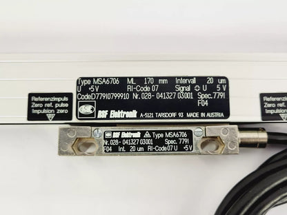 MSA 6904-4 ML170 mm Single Piece - MSA