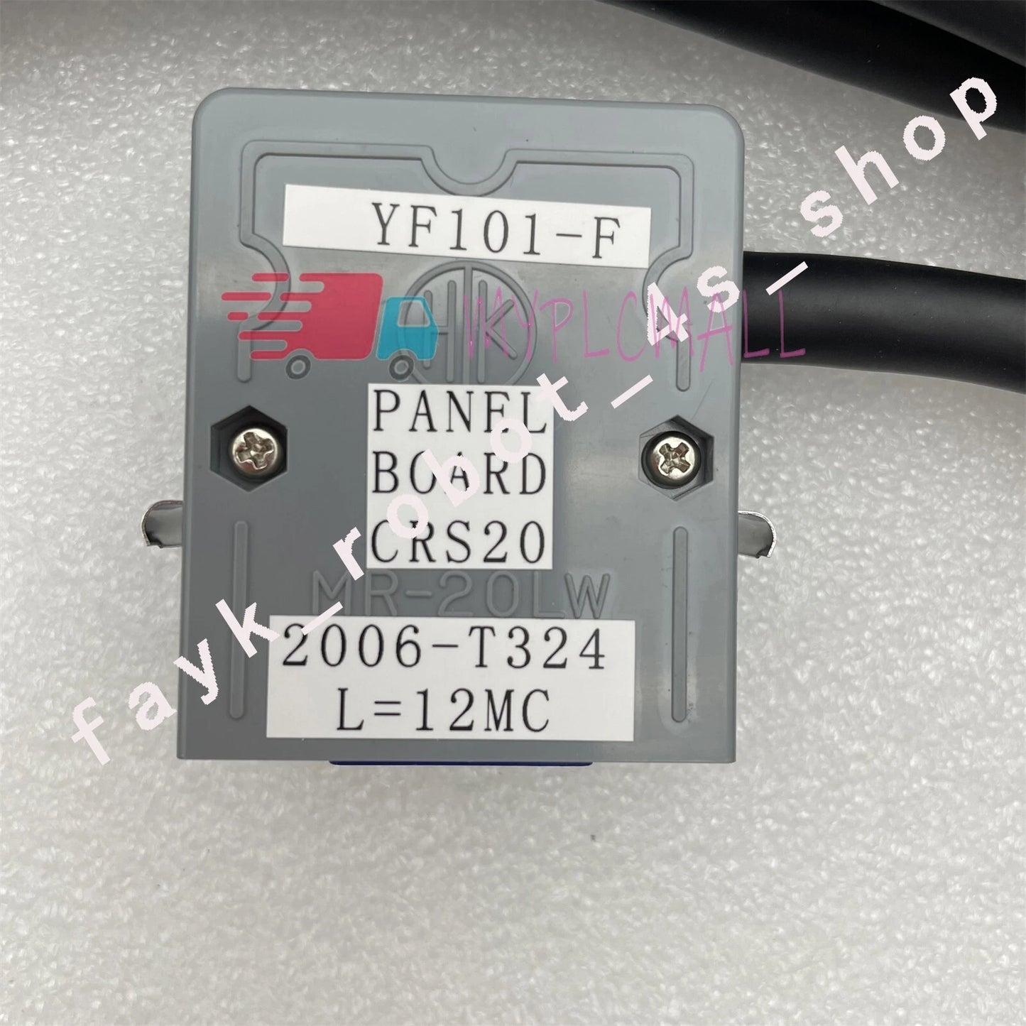 12M Cable/plug For FANUC A05B-2518-C200 Robot controller teach pendant connector