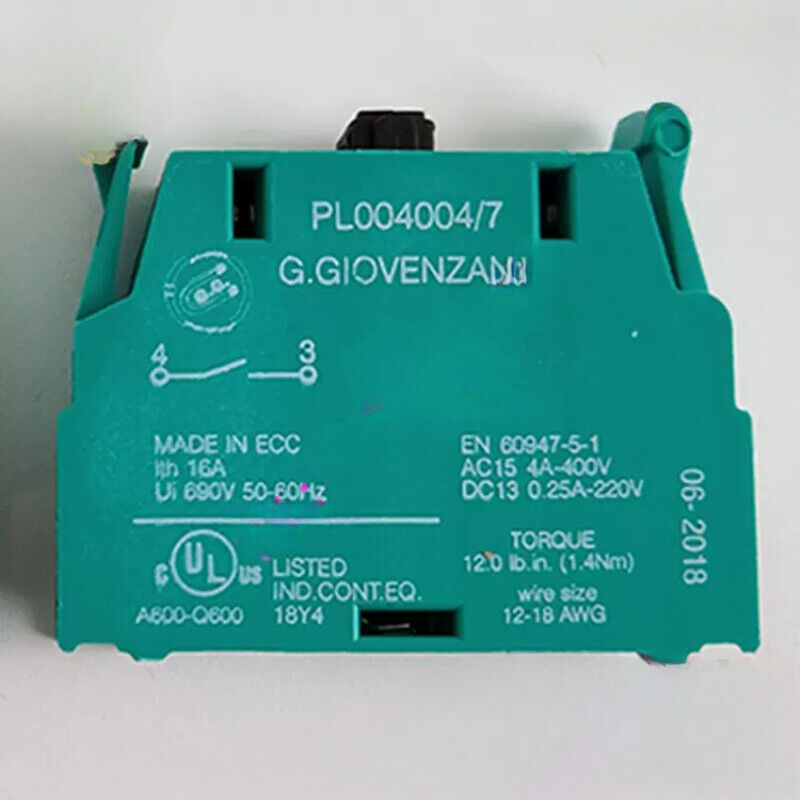 new 2Pcs For GIOVENZANA GIOVENZANA switch contact PL004004 PL004004/7 - GIOVENZANA